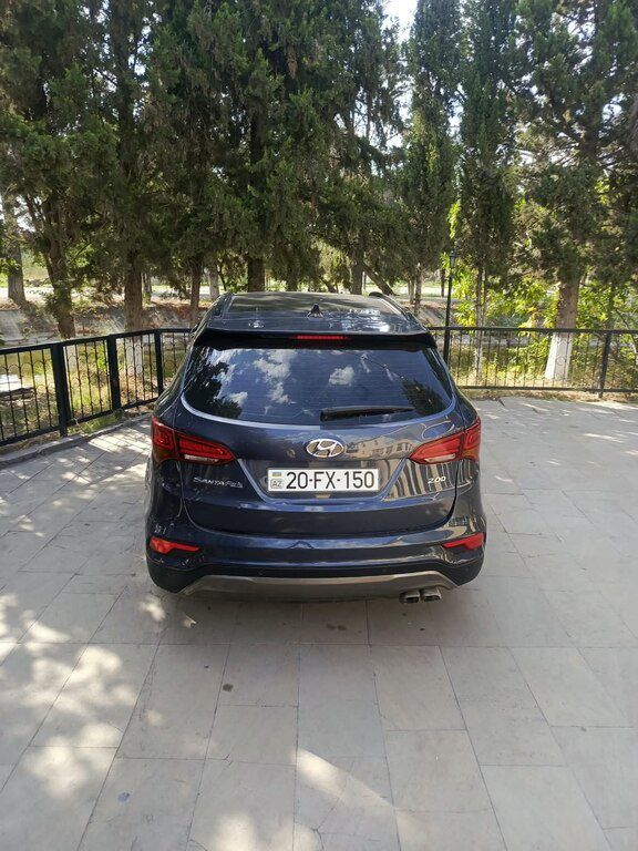 Hyundai Santa Fe, 2.0 L, 2017 il, 201 307 km — Avtomobillər, Kürdəmir (2)