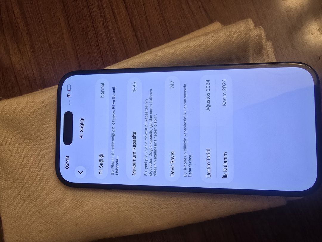 Apple iPhone 15 Black 256GB/6GB — Smartfonlar, Bakı (7)