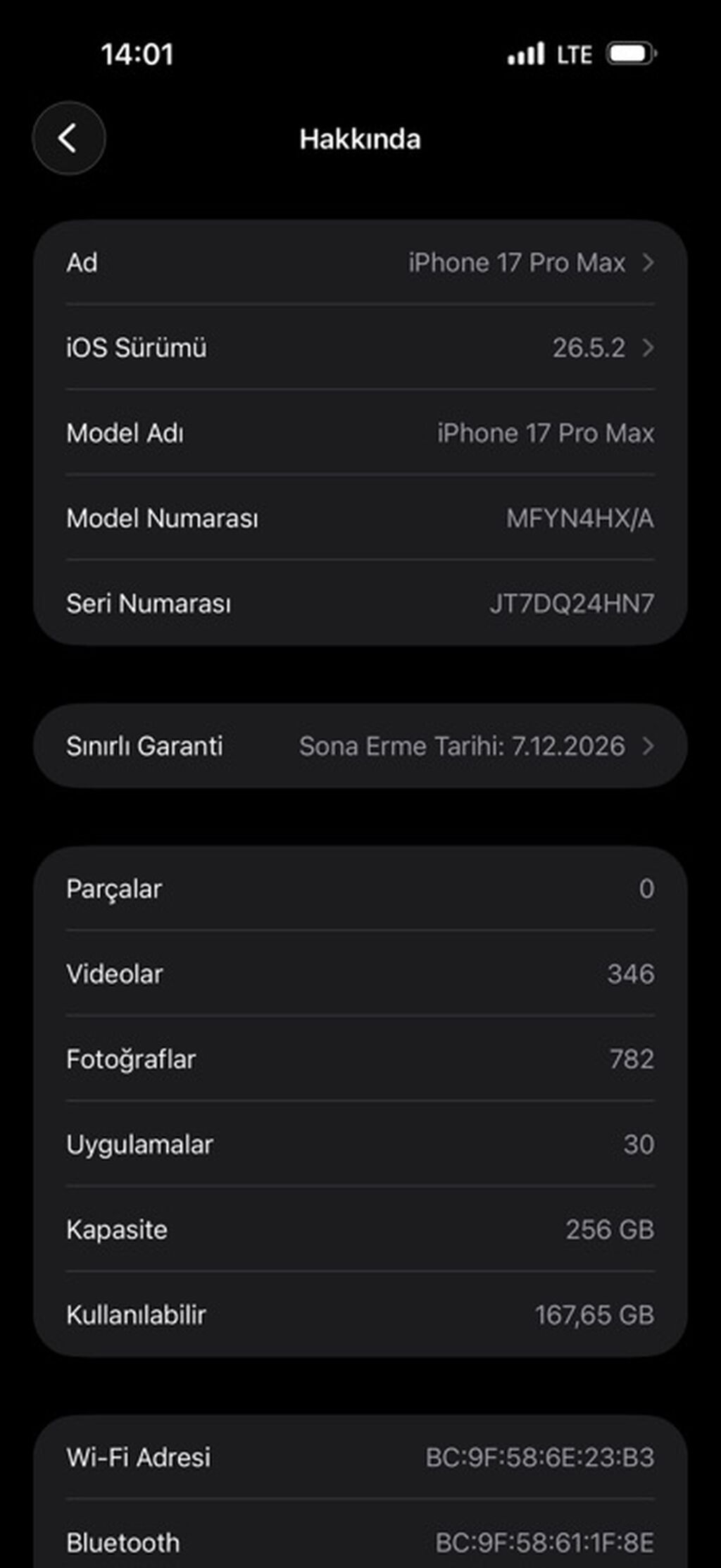 256 GB, Narıncı, Face ID — Apple iPhone, Gəncə (5)