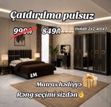Yataq otağı dəsti Tərkib: - 2 qapılı güzgülü iri qarderob (ölçü: 2 x — Goods