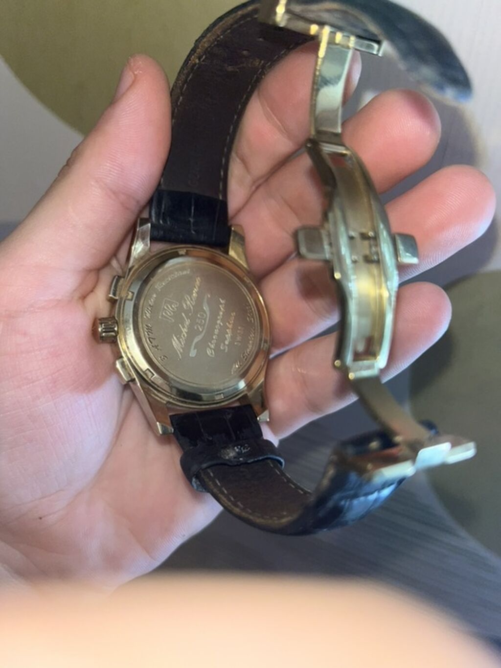 Klassik üslubda kişi qol saatı Michel Renee Chronograph 250 — Qol saatları, Sabirabad (2)