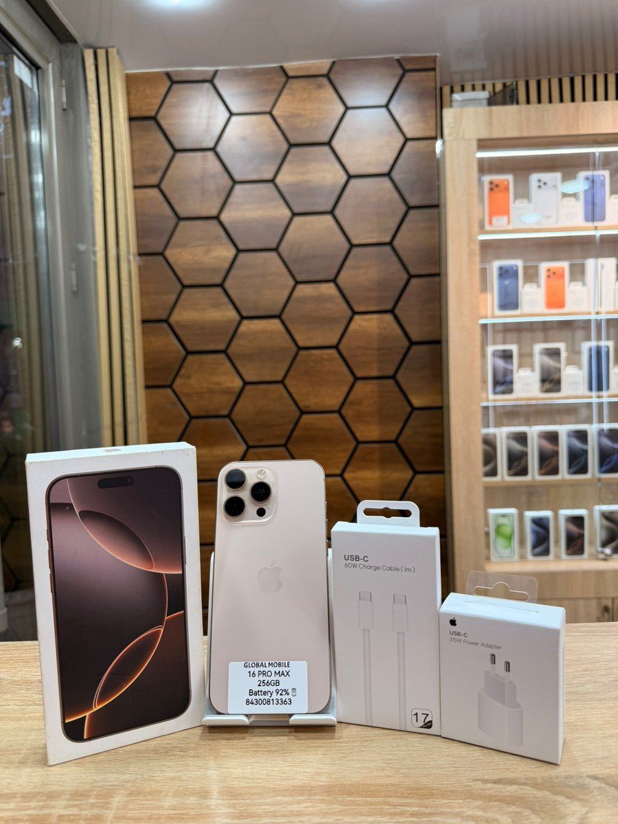 Apple iPhone 16 Pro Max Desert Titanium 256GB/8GB — Smartfonlar, Bakı