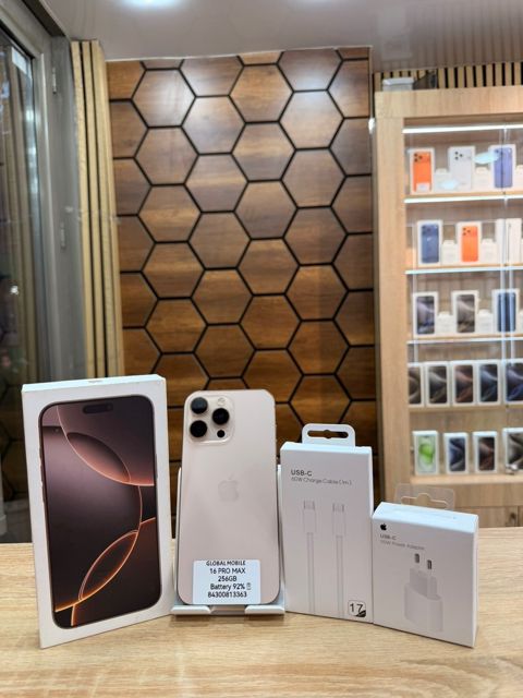 Apple iPhone 16 Pro Max Desert Titanium 256GB/8GB — Bakı