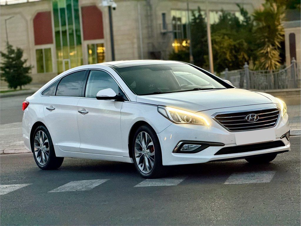 Hyundai Sonata, 1.7 L, 2016 il, 201 000 km — Avtomobillər, Bakı (2)