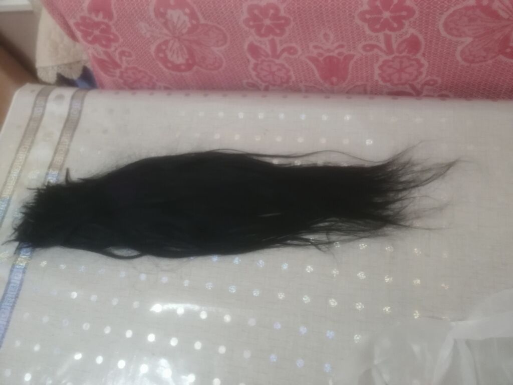 Təbii qara saç telləri – uzatma və parik üçün - Material: 100% təbii — Gözəllik və sağlamlıq, Digah (4)