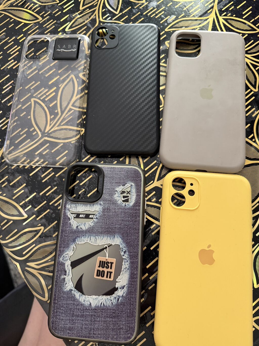 Məhsul: iPhone 11 üçün müxtəlif telefon örtükləri dəsti Komplektdə — Elektronika, Bakı (2)