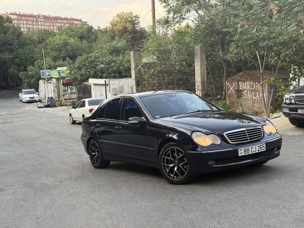 Mercedes C 240, 2.6 L, 2000 il, 224 540 km — Avtomobillər, Bakı (8)