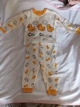 Uşaq pijama dəsti - 2 hissədən ibarət: uzunqol köynək və şalvar — Ülviyyə