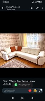Divan 730azn. Açılır bazalı. Ünvan Əhmədli (6802) aml — Mebel