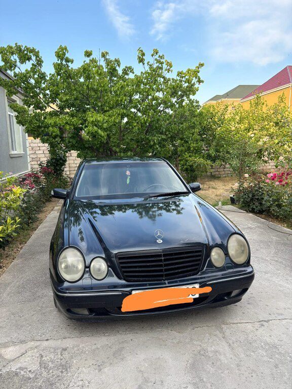 Mercedes E 270, 2.7 L, 2001 il, 570 000 km — Avtomobillər, Bakı (3)