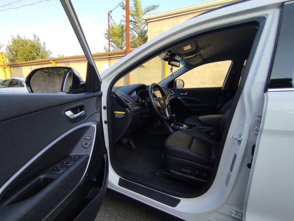 Hyundai Santa Fe, 2.0 L, 2017 il, 149 300 km — Avtomobillər, Bakı (9)