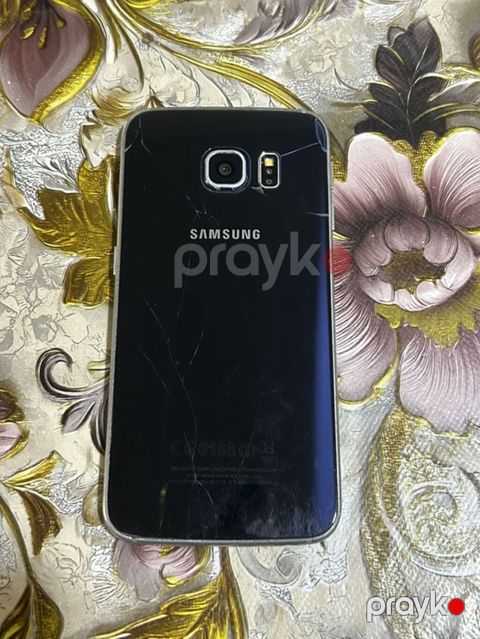 Samsung Galaxy S6 Edge, 32 GB, rəng - Qara, Qırıq