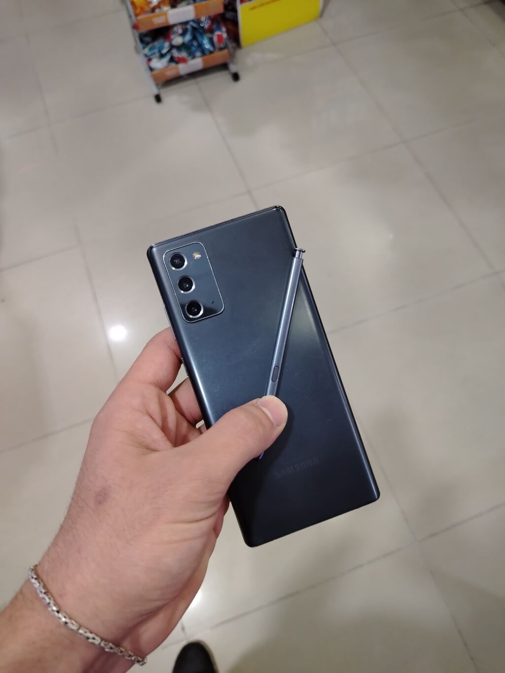 Samsung Galaxy Note20, 256 GB, rəng - Boz, İki sim kartlı — Samsung, Şəki (2)