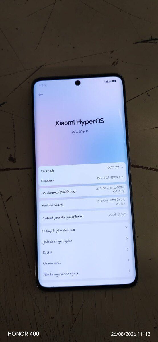 Xiaomi Poco X7 Silver 512GB/12GB — Smartfonlar, Bakı (3)