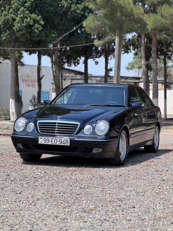 Mercedes E 200, 2.2 L, 2001 il, 426 352 km — Avtomobillər, Sumqayıt (3)