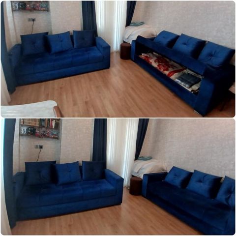 2 eded divan birge 400 azn.Hem acilir həm bazalidir.eni 98sm.Unvan — Digah