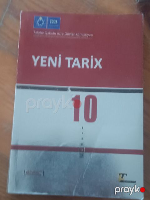 Məhsul: “Yeni Tarix 10” dərsliyi Təsvir: - Tqdk (Tələbə Qəbulu üzrə