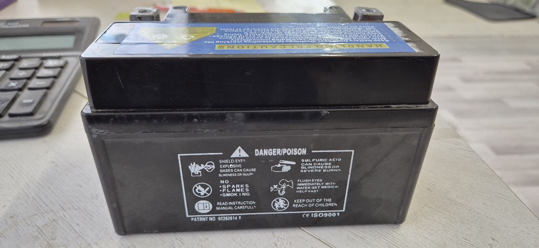 Akkumulyator XRP 12V 7Ah — Ehtiyat hissələri və aksesuarlar, Bakı (2)