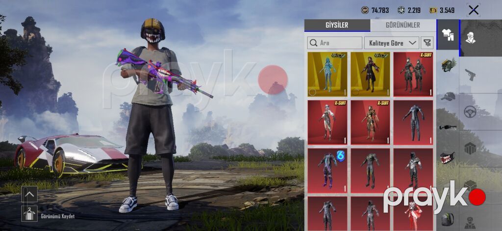 Pubg Mobile oyun hesabı – zəngin kolleksiya və prestijli kosmetikalar — Şəxsi əşyalar, Qəbələ (2)