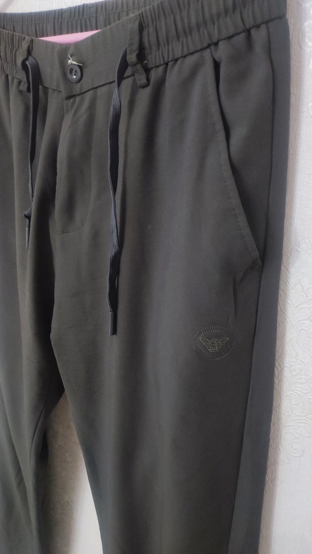 Klassik Şalvar, Giorgio Armani, XL, rəng - Boz — Şəxsi əşyalar, Bakı (2)