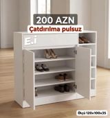 *Ayaqqabı dolabı 200AZN Rəng seçimi var *Çatdırılma və — Mebel