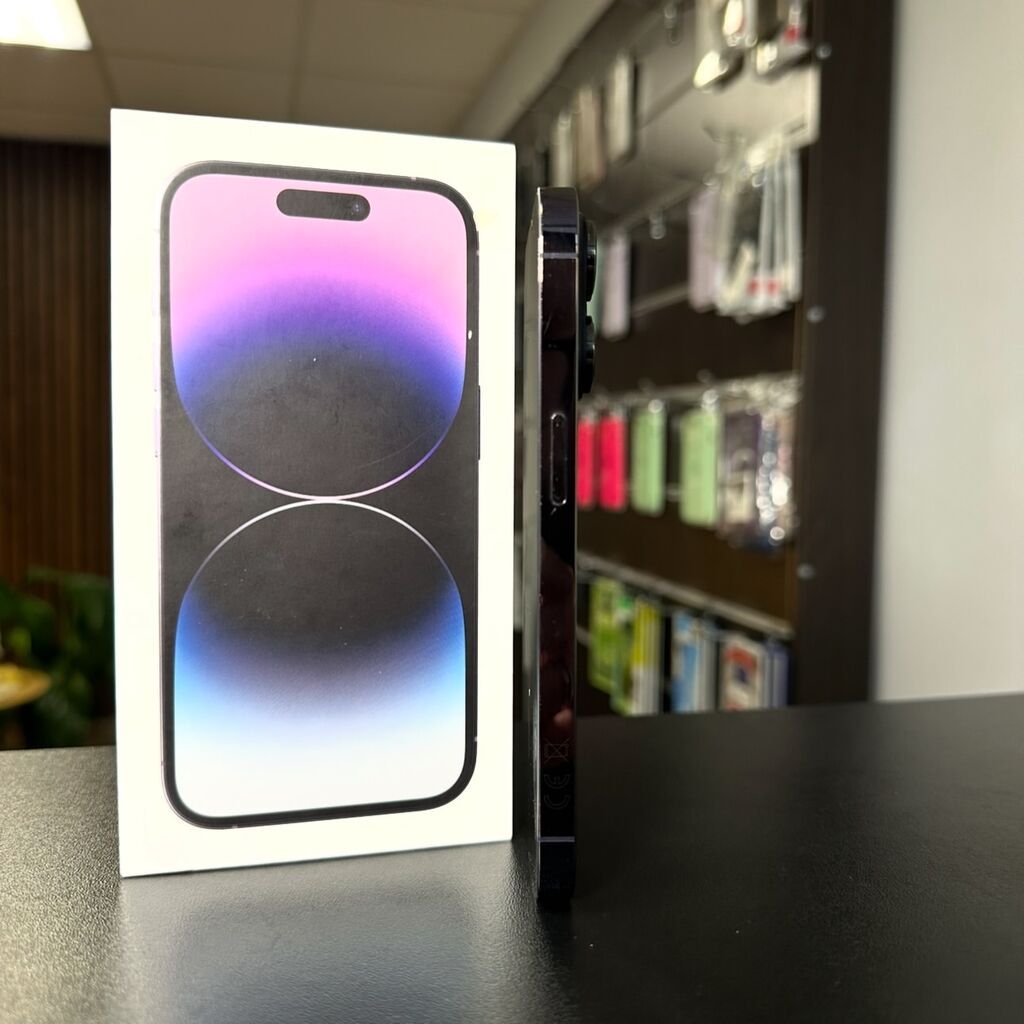 IPhone 14 Pro, 256 GB, Deep Purple, Zəmanət, Kredit, Simsiz şarj — Apple iPhone, Bakı (2)