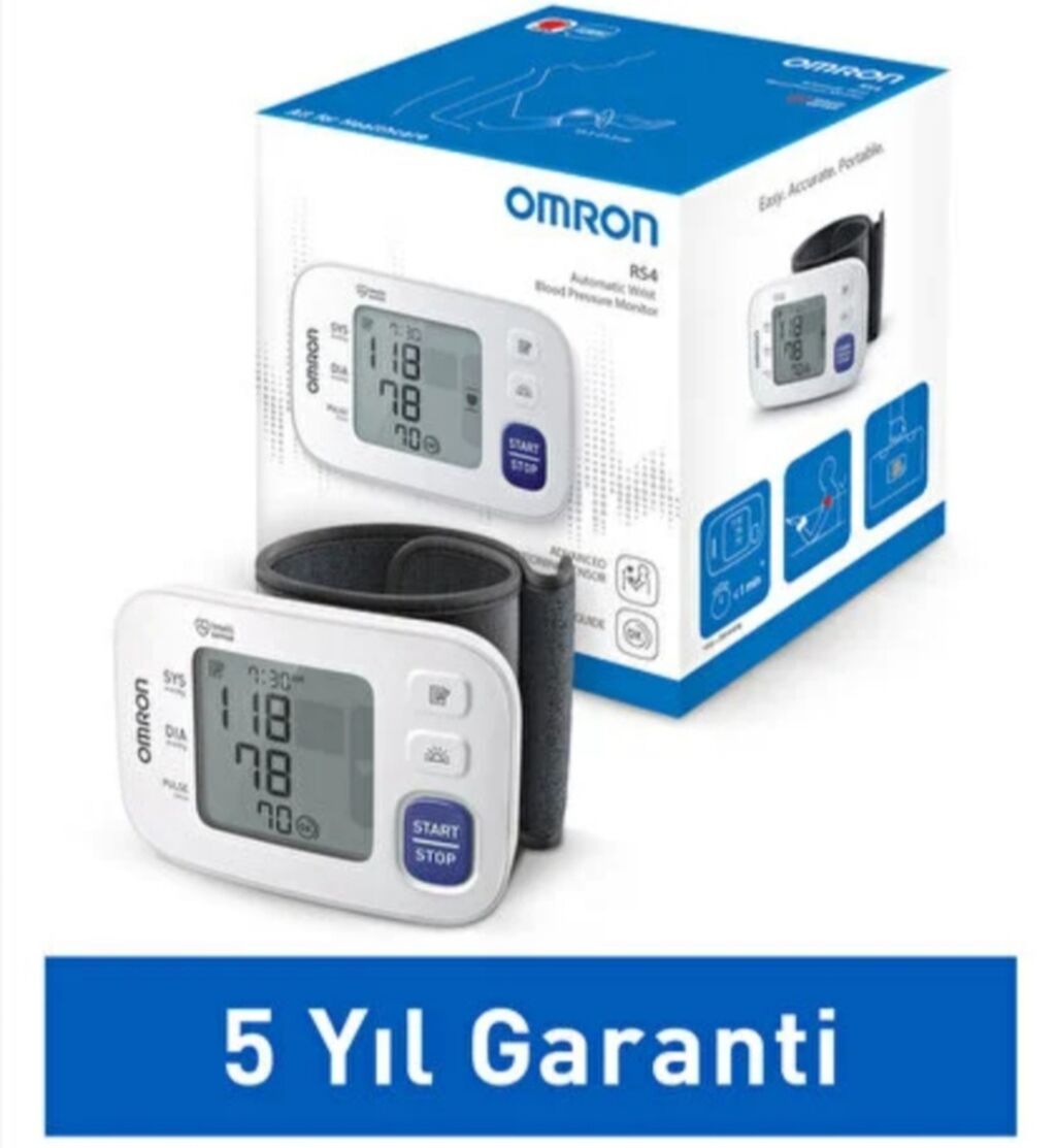 Omron RS1 biləkdən təzyiqölçən Omron RS1 Automatic Wrist Blood — Mallar, Mehdiabad