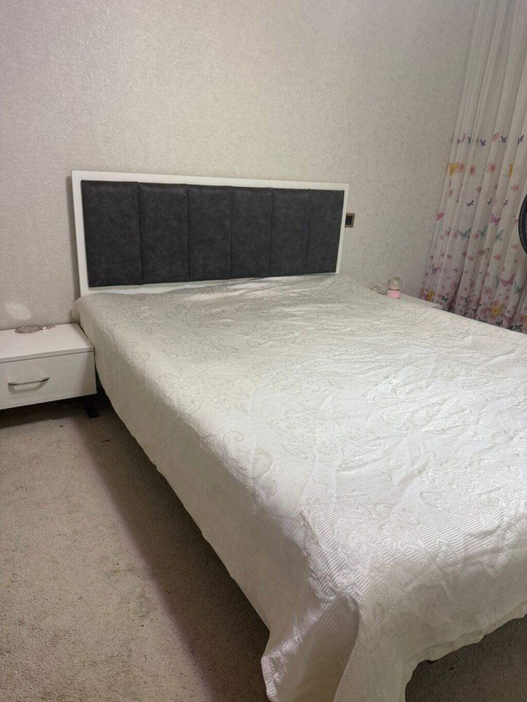 İkinəfərlik çarpayı, 2 tumba, İşlənmiş — Mebel, Bakı (2)