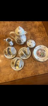 Çay dəsti, rəng - Ağ, Farfor — Kazim