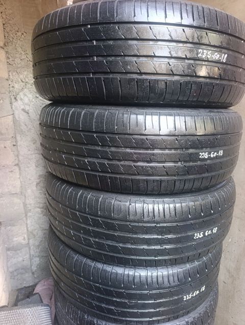 Satılır: 4 ədəd yay mövsümü üçün yol şini dəsti - Ölçü: 235/60 R18 — Masazır