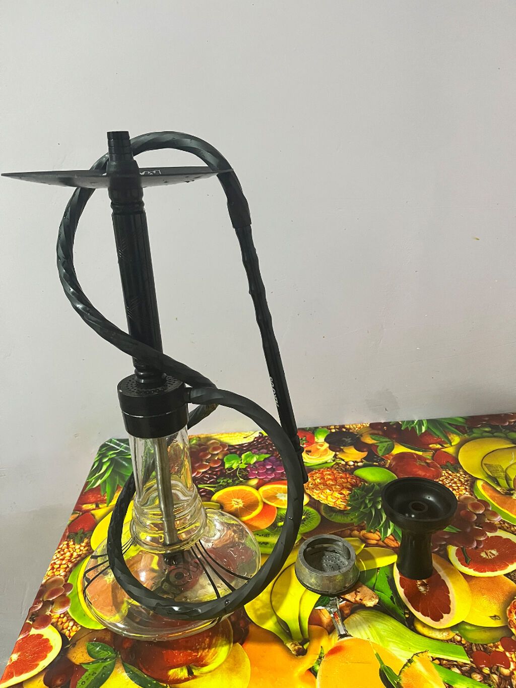 Qəlyan işləyir,üzərində çaşqa və kaloud verilir. Çatdırılma — Mallar, Bakı (3)
