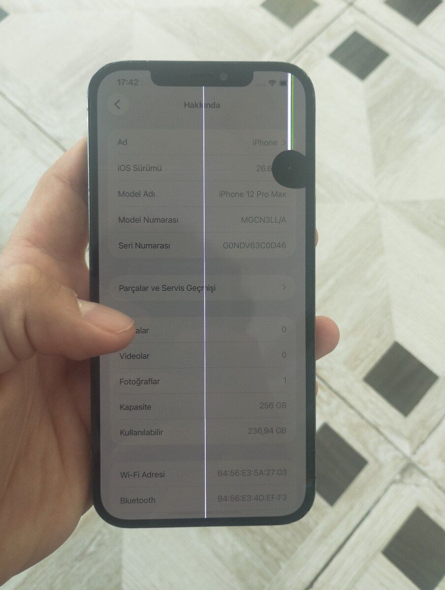 Apple iPhone 12 Pro Max Pacific Blue 256GB/6GB — Smartfonlar, Bakı (4)