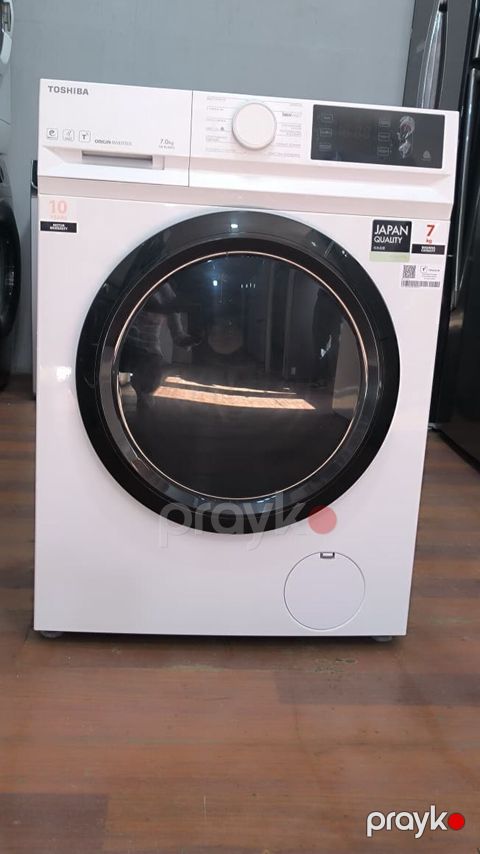 Paltaryuyan maşın Toshiba, 7 kq, İşlənmiş, Avtomat, Qurutmasız, Kredit yoxdur, Ünvandan götürmə, Pulsuz çatdırılma, Ödənişli çatdırılma
