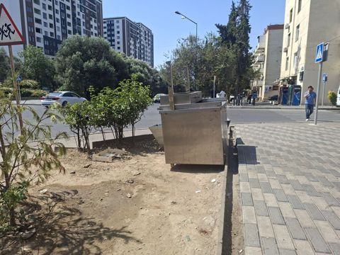 Paslanmayan poladdan hazırlanmış peşəkar şiş kabab/şamıyaxan mangal — Bakı