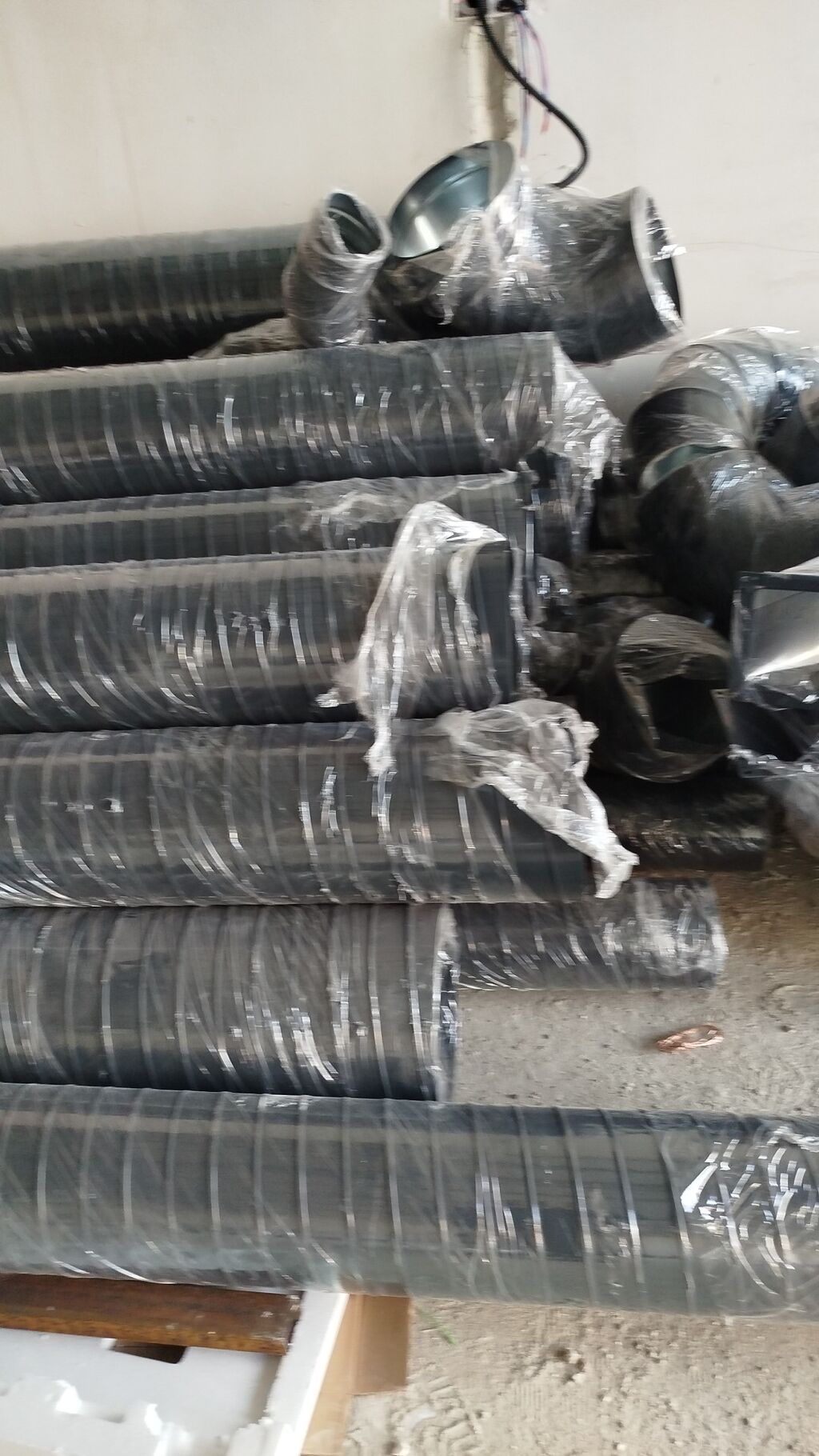 Məhsul: Hava kanalları (spiral tipli dairəvi metal borular və — Santexnika, Bakı (3)