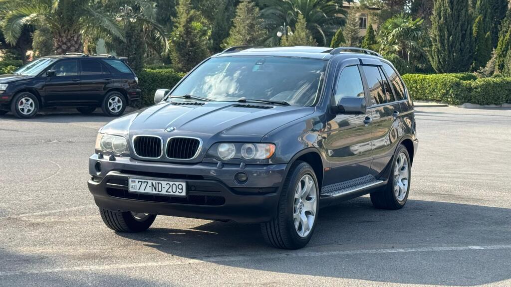 BMW X5, 4.4 L, 2001 il, 25 000 km — Avtomobillər, Sumqayıt (6)