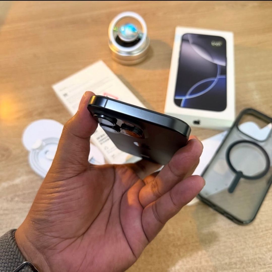 Apple iPhone 16 Pro Black Titanium 128GB/8GB — Smartfonlar, Bakı (6)