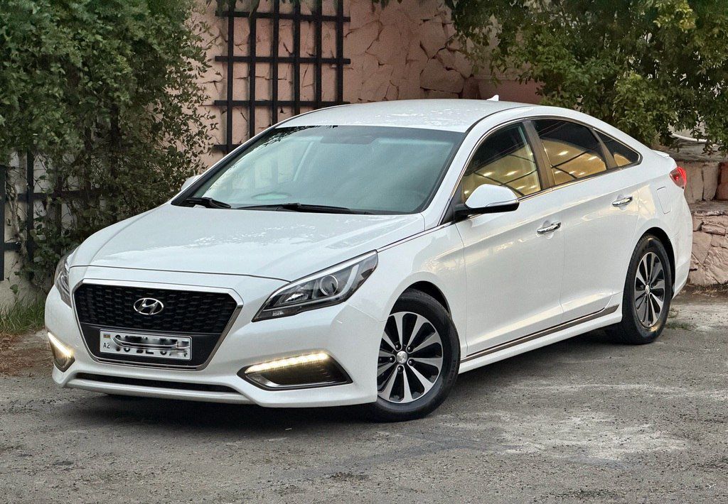 Hyundai Sonata, 2.0 L, 9.8 kWh, 2016 il, 238 183 km — Avtomobillər, Bakı (2)