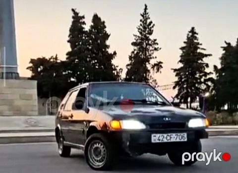 Lada Samara (VAZ-2114) hatchback - Kuzov: 5 qapılı hatchback, qara — İmişli