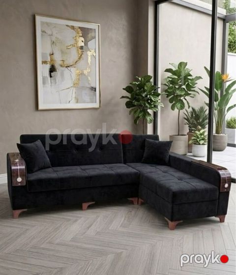 240×150 Ölçüdə Künc Divan Yeni və modern model Geniş, rahat