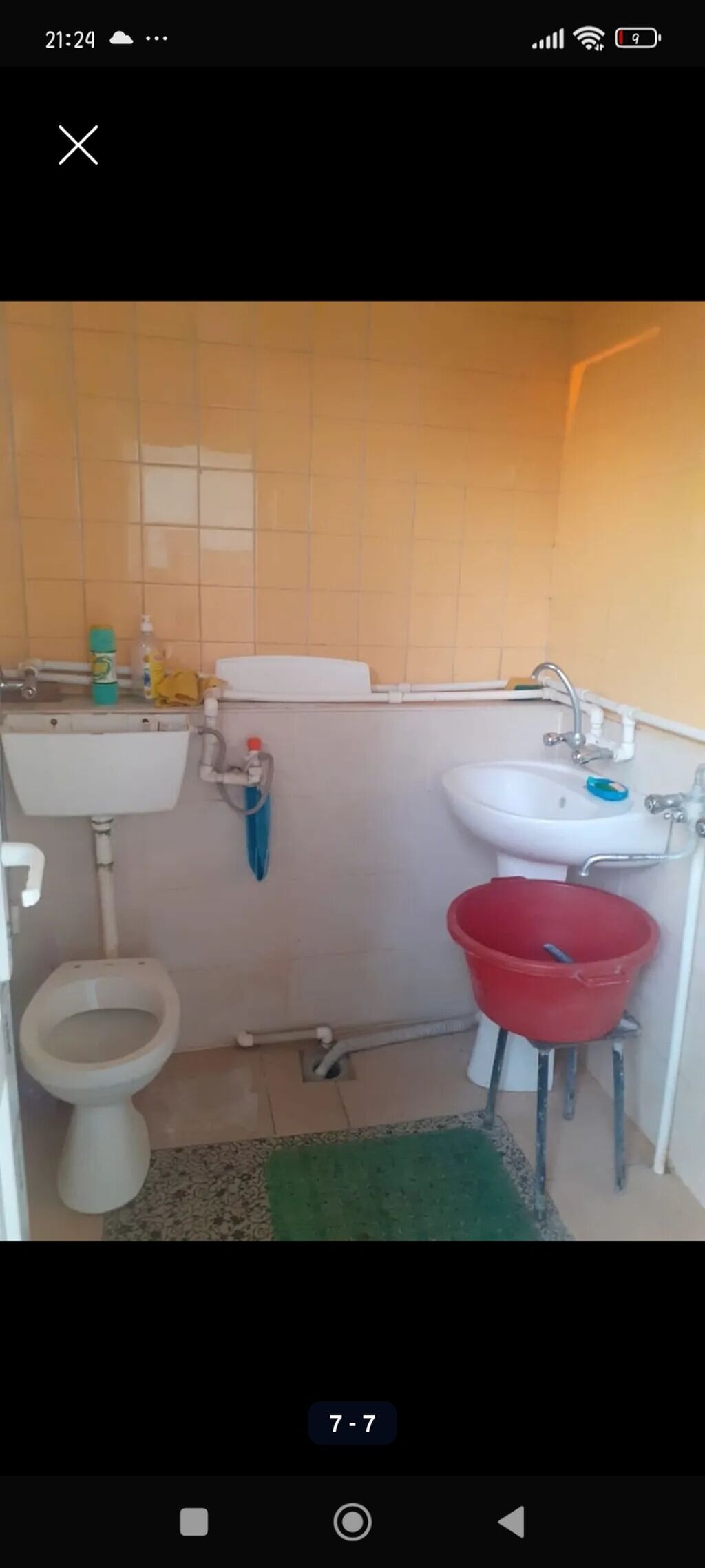 Həyət evi, Günlük kirayə adamın biri 10 AZN 1+2 otaqlı — Daşınmaz əmlak, Gəncə (7)