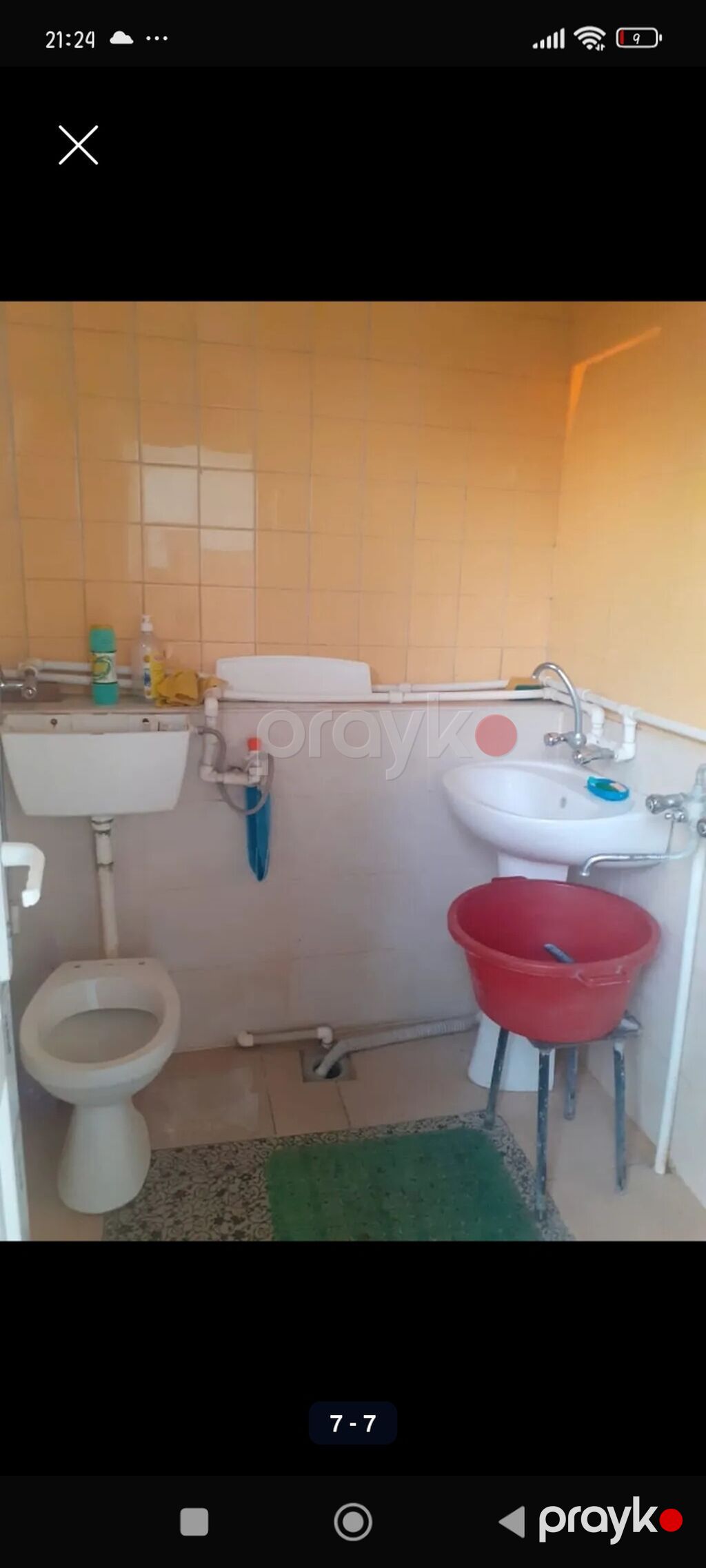 Həyət evi, Günlük kirayə adamın biri 10 AZN 1+2 otaqlı — Daşınmaz əmlak, Gəncə (7)
