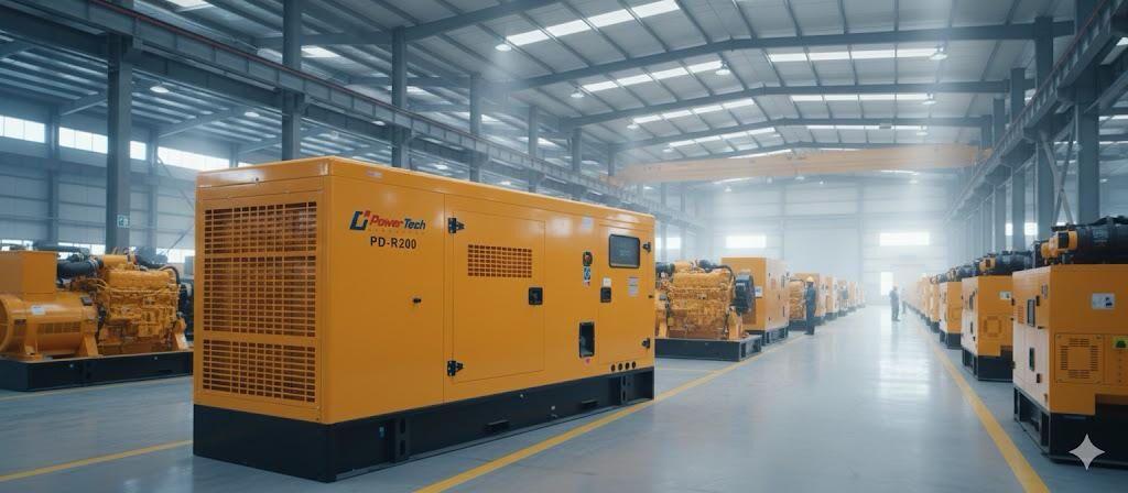 PowerTech 77 KVA Zemanet 3 IL Xüsusiyyətlər: - Güc diapazonu: PD — Generatorlar, Bakı (2)