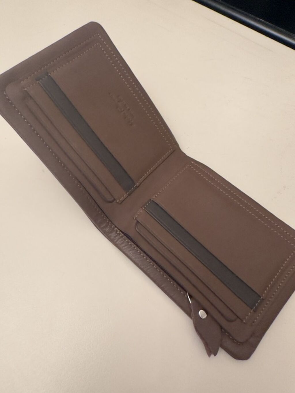 Salvatore Ferragamo kişi pulqabısı - Material: təbii dəri - Rəng — Aksesuarlar, Bakı (5)