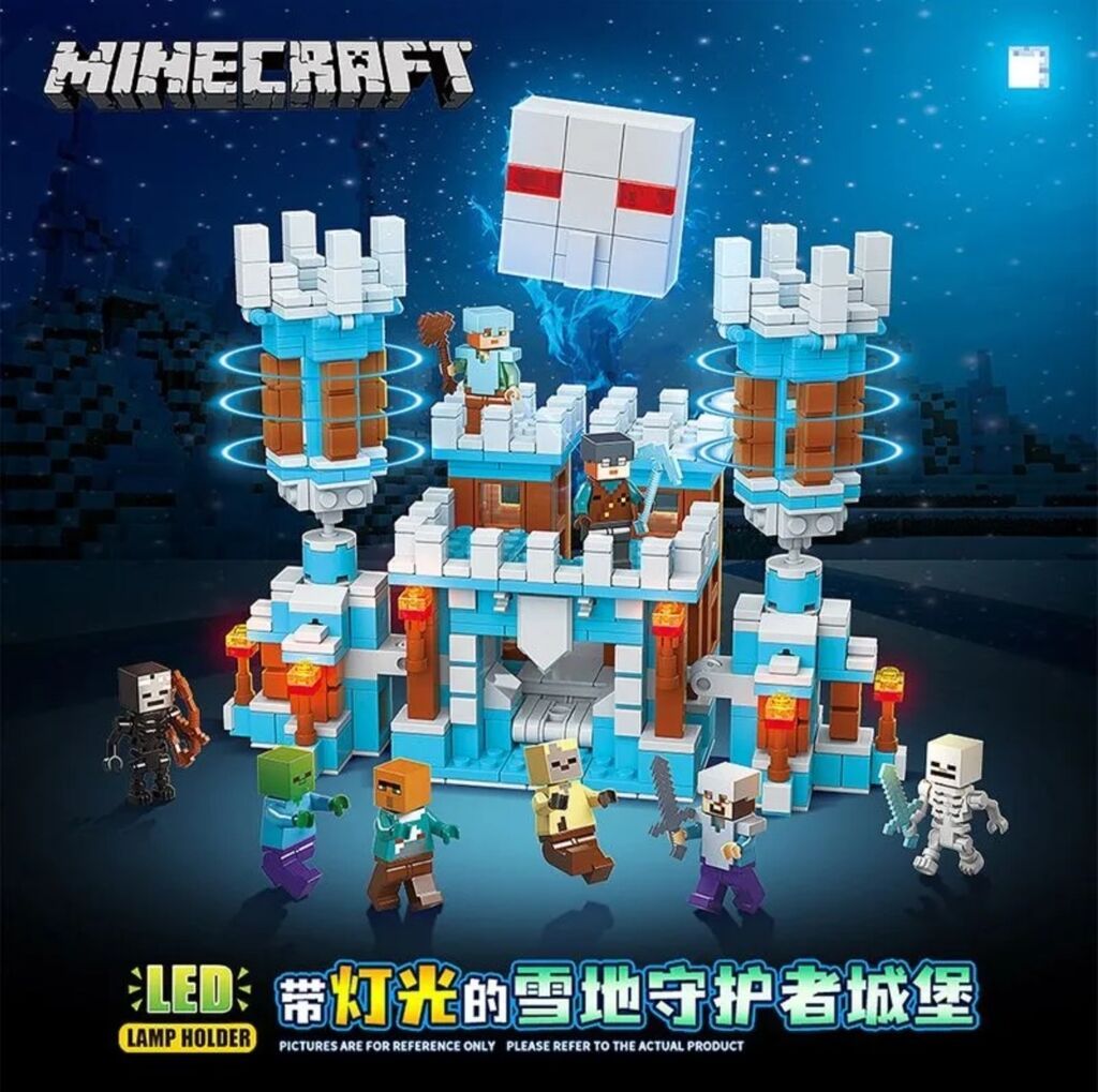 Uşaqlar üçün 866 hissədən ibarət Leqo-kanstruktor Minecraft.Digər — Konstruktorlar, Bakı (3)
