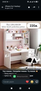 *Yazı masası / Kompüter masası / İş masası Rəng seçimi var — Мебель
