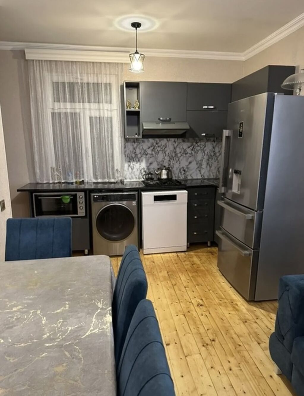 2 otaqlı, 57 kv. m, Kredit yoxdur, Yeni təmirli — Daşınmaz əmlak, Xırdalan (2)