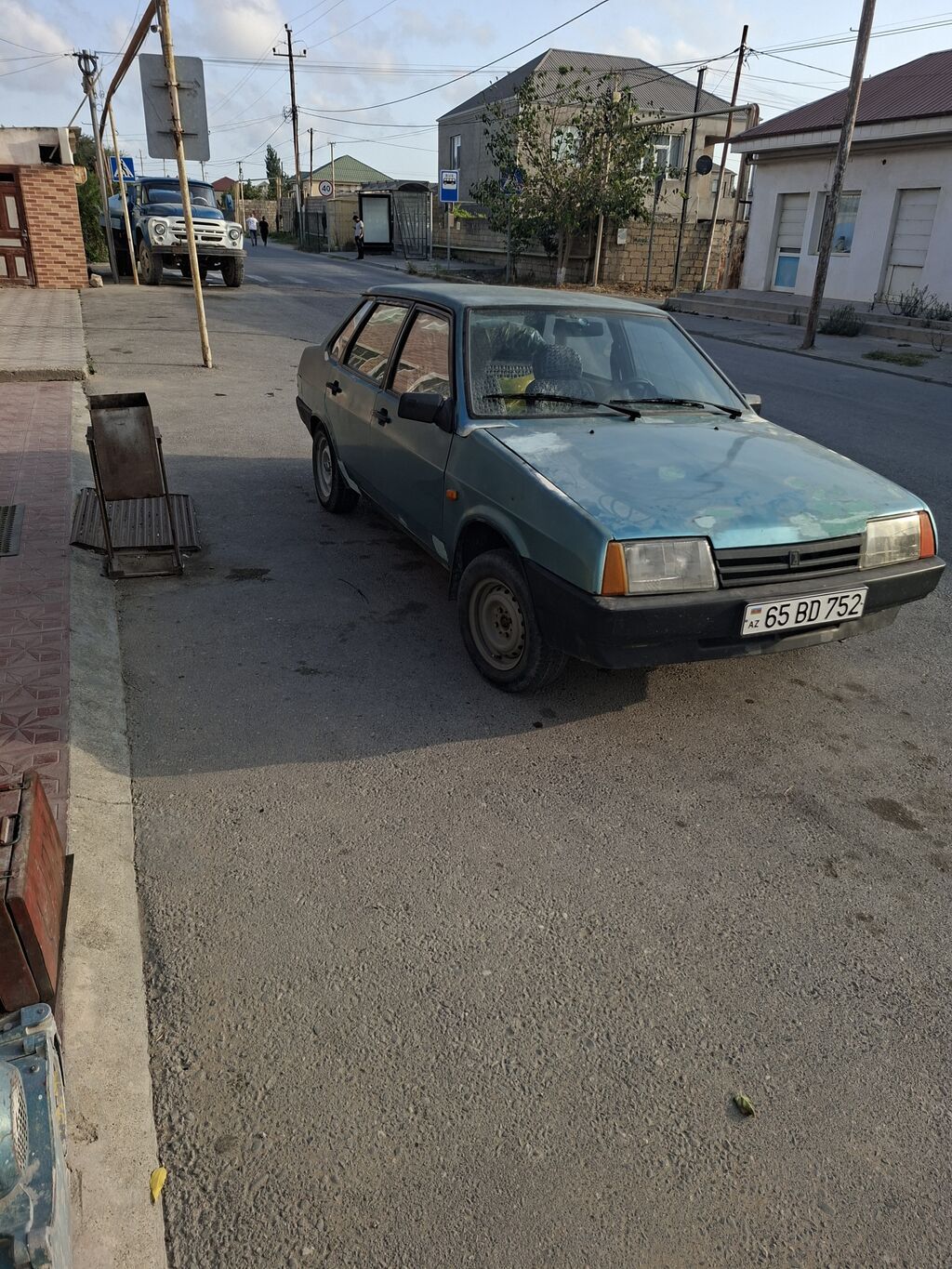 Model: Lada Samara (VAZ-2109), 5 qapılı hetçbek Rəng: göy/yaşıl tonlu — Avto, Digah (3)