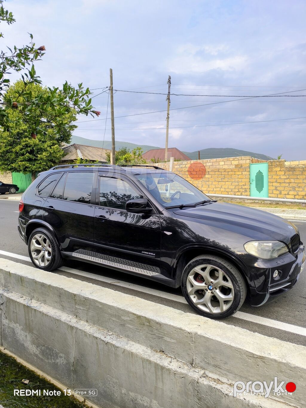 BMW X5 (E70) – Qara rəngli, 5 qapılı premium SUV Mühərrik və ötürmə — Avto, Bakı (6)