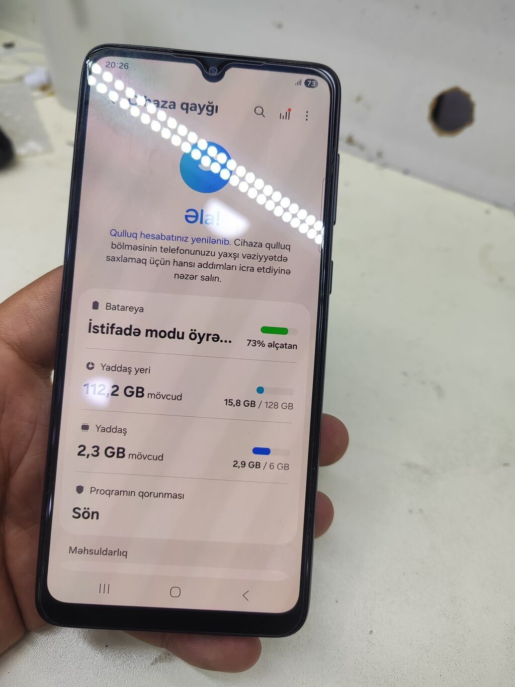 Samsung Galaxy A33 5G, 128 GB, rəng - Qara, Barmaq izi — Samsung, Gəncə (4)